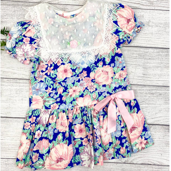 Sweet Treats Other - VNT Sweet Treats Toddler Girls Floral Smock Fit and Flare Dress 3T